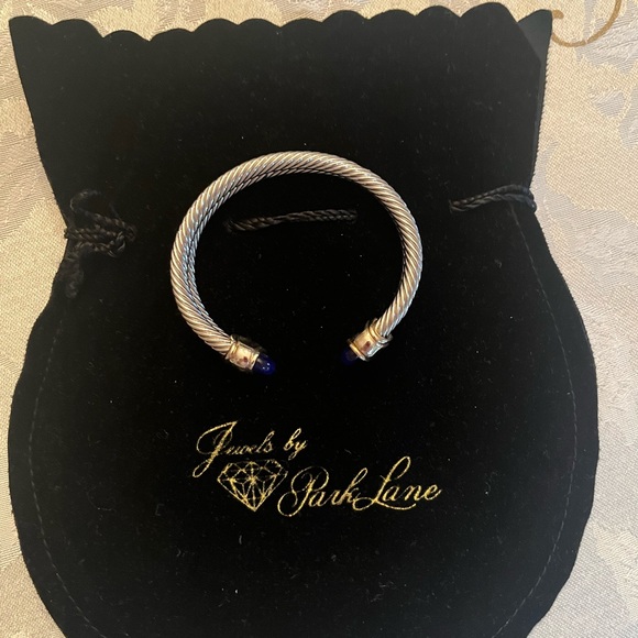 Park Lane Silver Jewelry Set with Blue Accents - Picture 4 of 5